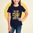 thumbnail image 3 of Kukoosong 100 Days for School Graphic T-Shirt Toddler Boys or Girls Crewneck Tee with Short Sleeves, Sizes 3-4T, 3 of 6