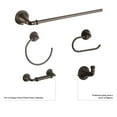 thumbnail image 5 of Design House Eden Wall Mounted Towel Ring, Oil Rubbed Bronze, 5 of 8