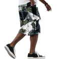 thumbnail image 2 of Camo Cargo Shorts for Men Summer Workout Hiking Shorts with Pockets Knee Length Casual Loose Bermuda Athletic Short, 2 of 6