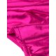 thumbnail image 5 of Top metálico Allegra K con cuello Halter para mujer En V profundo sin espalda holográfico Rosa caliente M, 5 of 6
