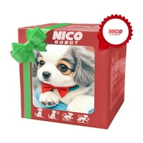 Milow - My Realistic Robot Puppy, Milow Robot Puppy, Robot Puppy That Acts Like a Real Puppy, Plush Teddy Toy Puppy Electronic Interactive Dog - Walking, Barking, Puppy Toys for Kids