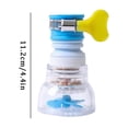 thumbnail image 2 of XKHHLH Faucet Filter Set - Water Faucet Extenders 360 Rotating, Adjustable Water Purifier for Sink, Easy to Install and Store, Reduce Water Waste, Good for Kitchen and Bathroom, 2 of 5
