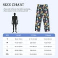 thumbnail image 2 of Mens Pajama Pants - Soft Sleep & Lounge Pants for Men, Cute Cat No.1081 Cuteness Casual PJ Bottoms Pants with Pockets, 2 of 5