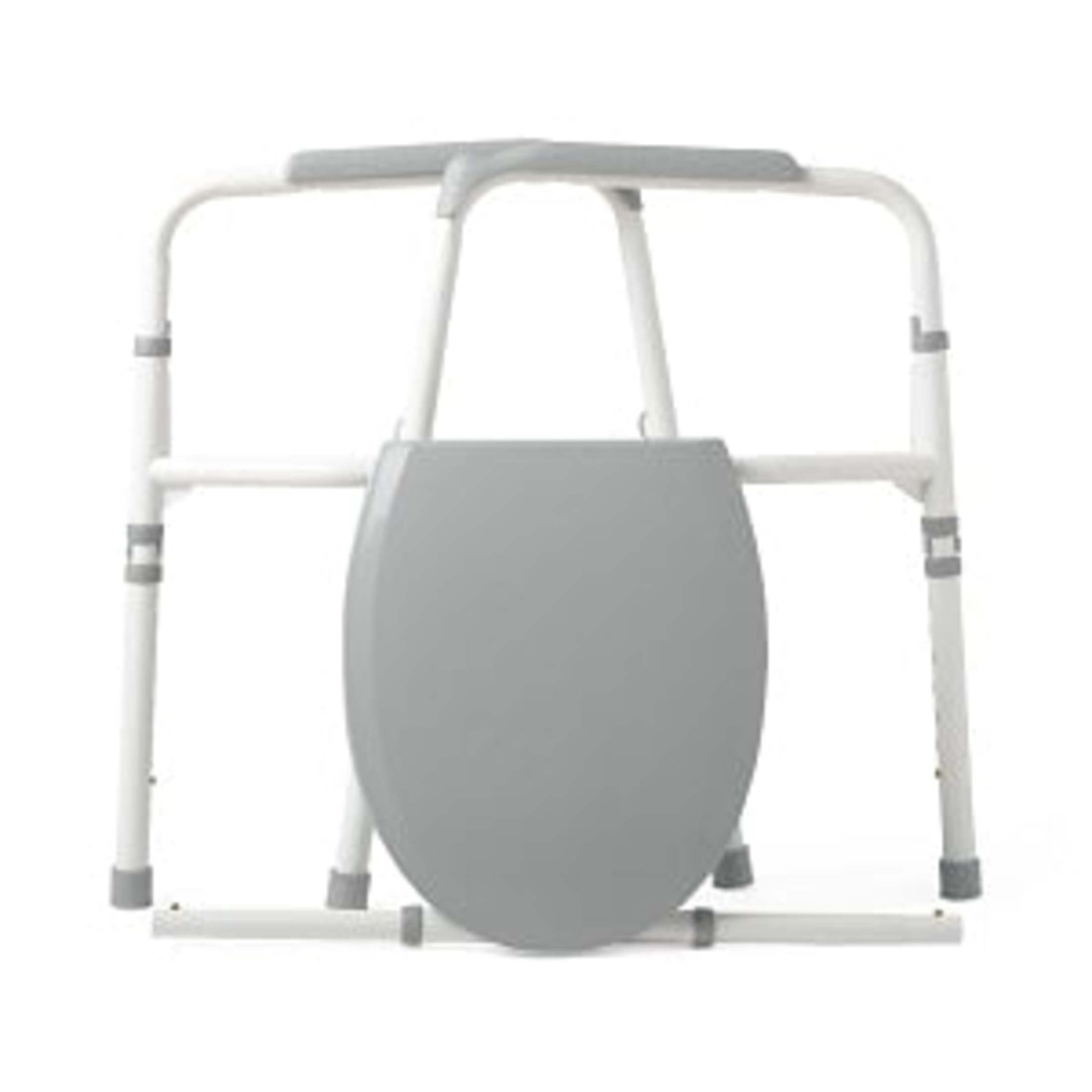Medline Bariatric Steel Heavy Duty Bariatric Commode, 300 lb Weight Capacity