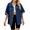 Blue, variant on Vedolay Women Tops Jacket for Women Lightweight Loose Fit Outerwear Fashion Solid Jean Jackets,Blue M