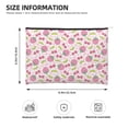 thumbnail image 4 of Haiem Strawberry And Cheery Music Lover Merch Makeup Bag, Cosmetic Bag,Singer Fans Cosmetic Bag, Portable Stationary Storage Organizer, Travel Makeup Bag, 4 of 8