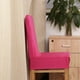 thumbnail image 4 of Fundas elásticas de licra para silla y taburete de bar: fáciles de instalar y duraderas. Rosa roja, 4 of 9