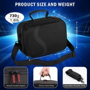 Large Carrying Case for Meta Quest 3/ Quest 3S with Battery Strap, for BOBOVR S3 PRO Elite Head Strap, VR Storage Bag for Oculus Quest 3 Headset, Quest 3S Controllers, Adapter and Other Accessories