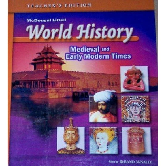 Pre-Owned McDougal Littell World History: Student Edition Grades 7 Medieval and Early Modern Times 2006 (Hardcover) 0618532943 9780618532940