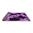 thumbnail image 2 of Ahgly Company Indoor Round Abstract Pink Modern Area Rugs, 4' Round, 2 of 4