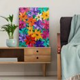 thumbnail image 5 of Vibrant Floral Impressionist Canvas Print, Wall Decor for Living Room Bedroom Dining Room Entryway Office Hotel Cafe, 5 of 8