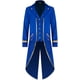 thumbnail image 4 of WISHU Chaqueta Medieval Steampunk para Hombre, Abrigo gótico Victoriano Renacentista, Disfraz de Vampiro de Halloween, levita Vintage, 4 of 5