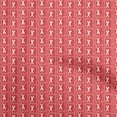 thumbnail image 1 of oneOone Silk Tabby Red Fabric Abstract Texture Sewing Material Print Fabric By The Yard 42 Inch Wide, 1 of 5