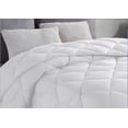 thumbnail image 2 of Microfiber Comforter, Duvet Insert,Ultra Soft, All-Season, Lightweight & Fluffy, Machine Washable, White, (Queen (U.S. Standard)), 2 of 6