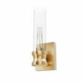 thumbnail image 2 of Hunter - Lenlock 1-light Alturas Gold, Small Sconce Light, Dimmable, Modern Style, for Bedrooms, Dining, Living Rooms - 19907, 2 of 6