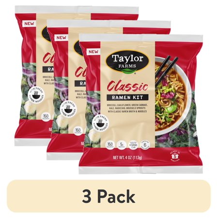 (3 pack) Taylor Farms Classic Ramen Kit