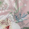 thumbnail image 2 of Coolnut 60" Pink Flowers Outdoor Round Tablecloth, Waterproof Stain-Resistant Non-Slip Circular Tablecloth with Umbrella Hole and Zipper for Tabletop Backyard Party BBQ Decor, 2 of 7