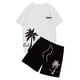 thumbnail image 4 of Playera Para Hombre, Camiseta De Manga Corta Holgada Con Cuello Redondo Y Estampado Informal A La Moda Para Niño Y Niña, 4 of 5