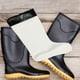 thumbnail image 4 of 1 par de forros de botas de invierno para hombre, forro cálido para botas de lluvia, calcetines altos desmontables para botas altas para clima frío, forros para botas de lluvia, tallas 39-40, 4 of 8