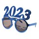 thumbnail image 2 of Gafas divertidas para fotos de Año Nuevo 2023, ideales para celebraciones, fiestas de adultos y niños. Azul rosado, 2 of 9