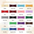 thumbnail image 4 of Uxcell 20 Pack Chair Sashes, Stretch Chair Cover Band with Buckle Slider Polyester Bows Cover Band Universal Elastic Ties for Wedding Party Ceremony Event Decorations, Dark Grass Green, 4 of 6