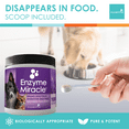thumbnail image 3 of Enzyme Miracle | 100 Servings, Powder | Digestive Enzymes for Dogs and Cats, 3 of 9