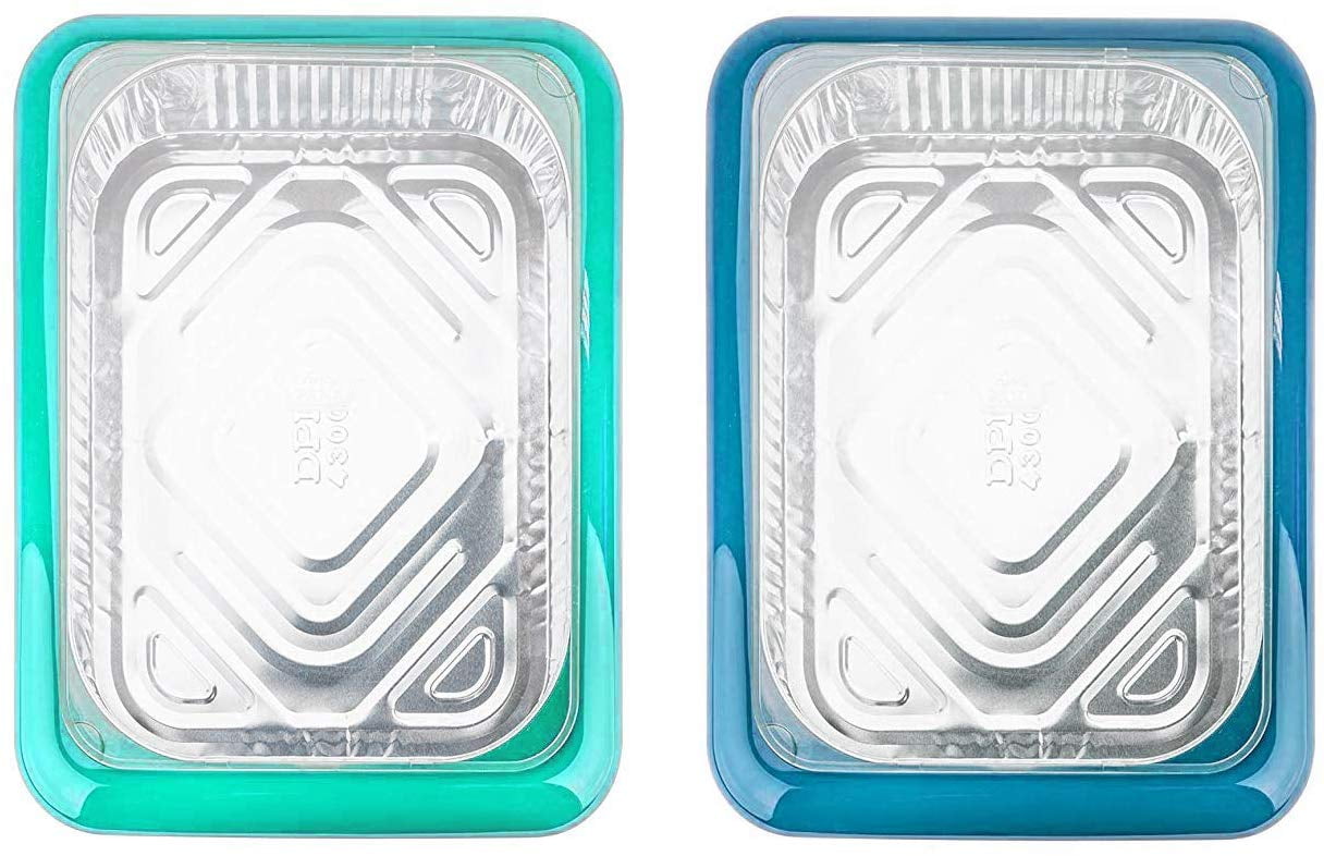 Fancy Panz, Portable Casserole Serveware 2Piece Set, Dish Pan with Cover for Indoor and Outdoor