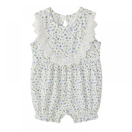 

Summer Baby Girls Lace Romper Jumpsuit Playsuit