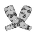 thumbnail image 2 of Balery Gray Tractor Cooling Arm Sleeves for Men & Women – Breathable, Moisture-Wicking Arm Sleeves for Women, Men & Kids, 2 of 8