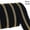 Black (2110), variant on Riri Zipper, Continuous Chain, Combi, Brass Teeth (GO)