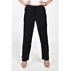 thumbnail image 4 of Pantalon de lino rayado Roman Fashion /Juvenil, 9205 (Negro) negro CH, 4 of 5