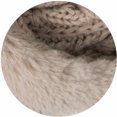 thumbnail image 5 of Soft Beige - Cable Knit & Faux Fur Infinity Scarf, 5 of 7