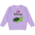thumbnail image 2 of Inktastic I Love Turtles Toddler Sweatshirt, 2 of 4