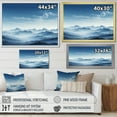 thumbnail image 4 of Designart "Serenity Amidst Alpine Peaks" Landscape Mountains Floater Framed Wall Art Prints, 4 of 5