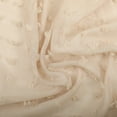 thumbnail image 4 of Nanshing Payton Set of 2 Grommet Sheer Curtain Panels, Tan, 37" x 63", 4 of 5