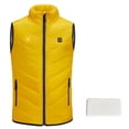 thumbnail image 2 of Hicidod Boys Heated Vest Waterproof Lightweight Electric Heated Vests Fashion Solid Zip Up Sleeveless Unisex Down Jackets, 2 of 9