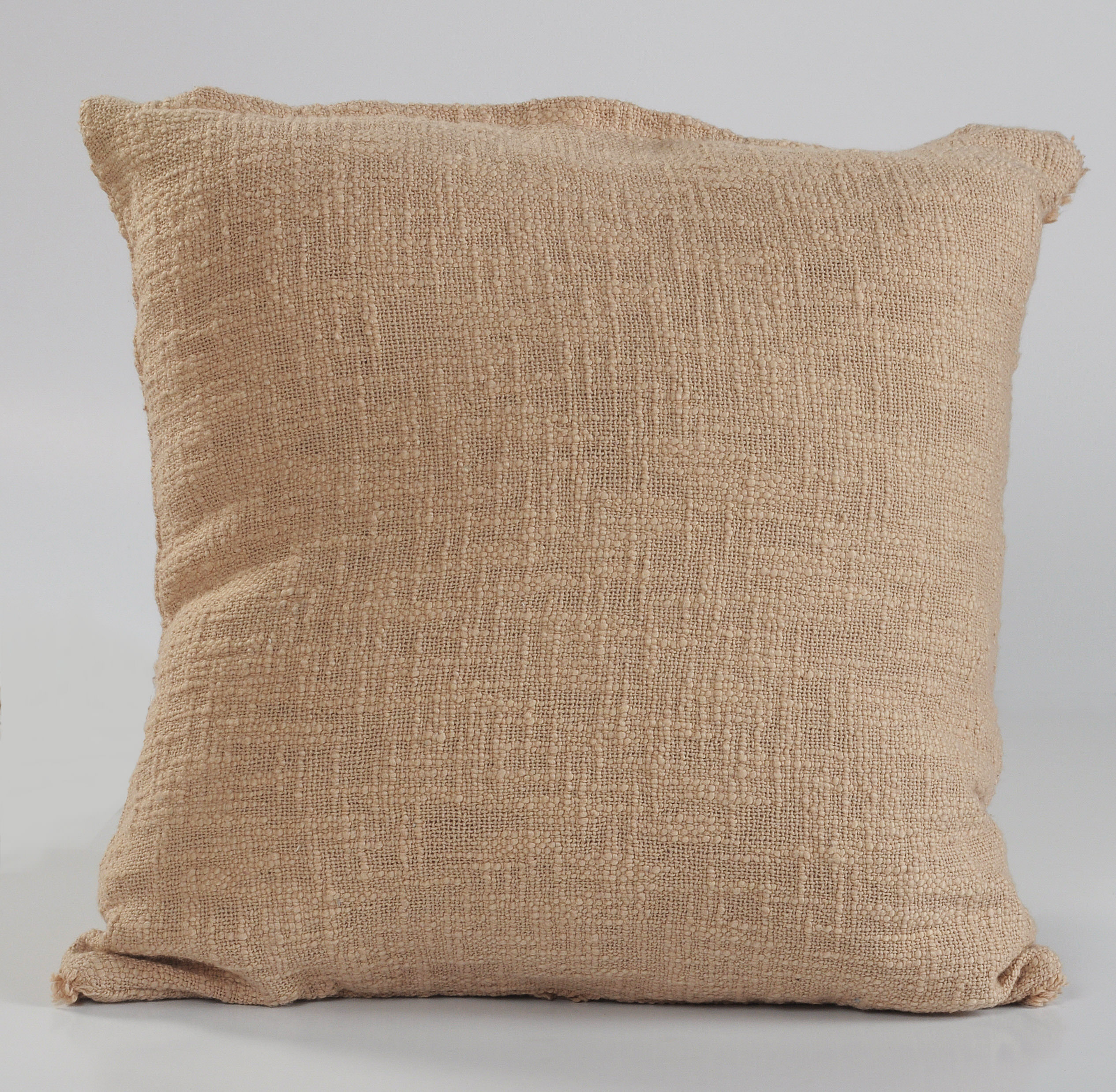 Ox Bay Sara Set of 2 Shag Diamond 18" x 18" Frappe Cotton Adult Decorative Throw Pillows