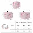 thumbnail image 6 of Toaster Cover 2 Slice, Pink Bow Dustproof Bakeware Oven Protector with Top Hook, Cute Watercolor Girls Cartoon Luxury Waterproof Small Kitchen Appliance Toasters Dust Cover, 12"x7.5"x8", 6 of 9
