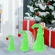 thumbnail image 4 of Adornos navideños, adornos navideños, regalos navideños, decoraciones navideñas para mesa, juego de 3 mini árboles de Navidad verdes de espuma, mini árbol de Navidad, 4 of 6