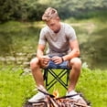 thumbnail image 4 of Folding Chair Light Fishing Stool Outdoor Portable Art Sketch Chair Bench, 4 of 6