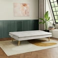 thumbnail image 3 of Serta Tennyson Modern Convertible Sofa, Cream Fabric, 3 of 17