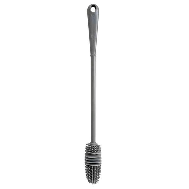 Mango largo taza de silicona cepillo artefacto hogar cocina limpieza leche botella cepillo vidrio aislamiento taza cepillo Wmkox8yii hjk4216