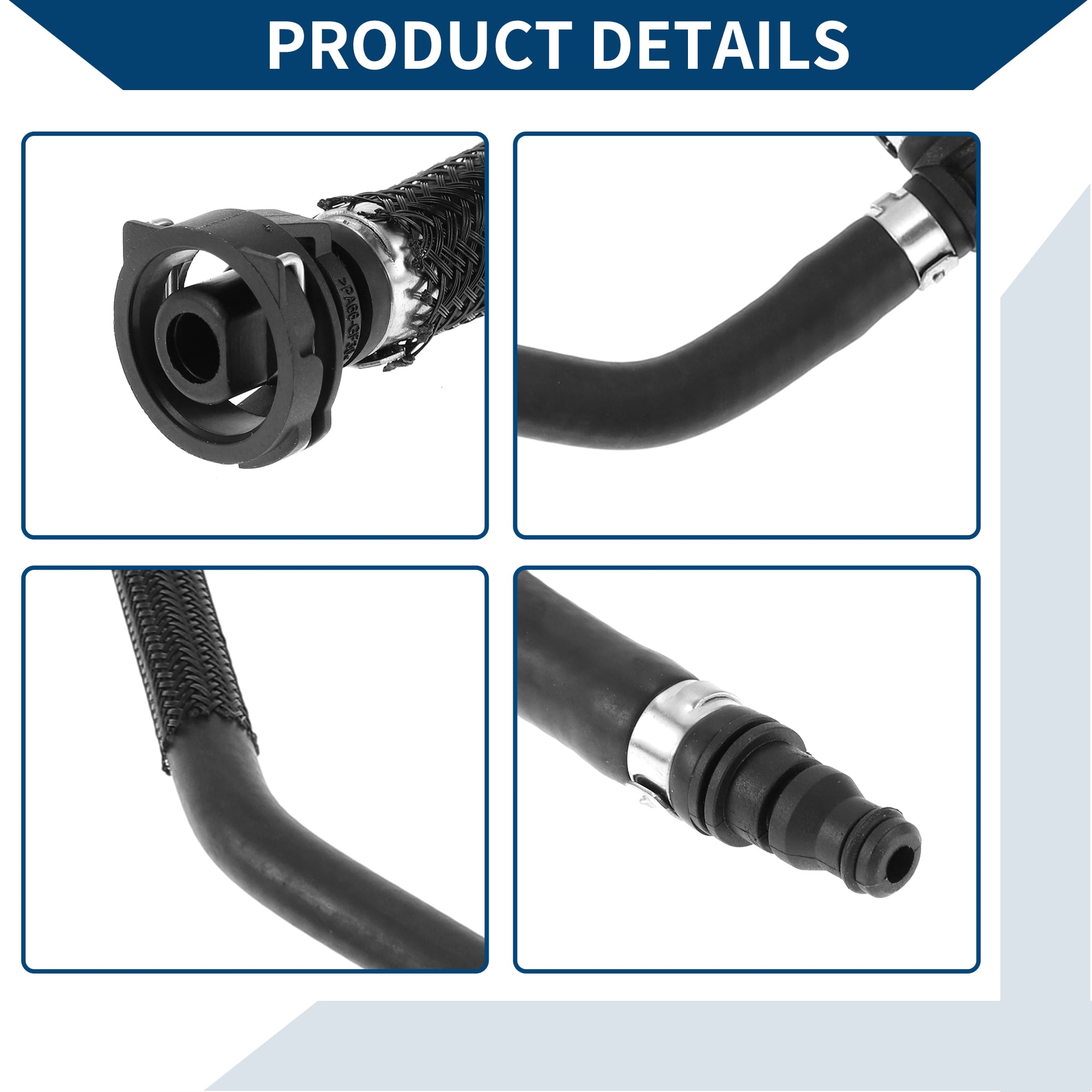 Unique Bargains Radiator Hose for Mercedes-Benz C-Class C180 2013-2024 Engine Vent Pipe