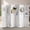 6 Panel Retro White, variant on Aletheiawu 4 Panel Wood Room Divider Folding Privacy Screens, No Installation Required, Light Brown