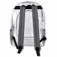 thumbnail image 7 of Trailmaker Clear See Through Backpack| Transparent Clear Backpack Bags Stadium Approved for Mens, Women, Travel (Gray), 7 of 7