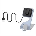 thumbnail image 1 of Base De Carga De Aleación De Aluminio Compatible Con El Cable De Carga Del Soporte De Metal Fitbit Charge5 matsuzay EL016840-02, 1 of 5