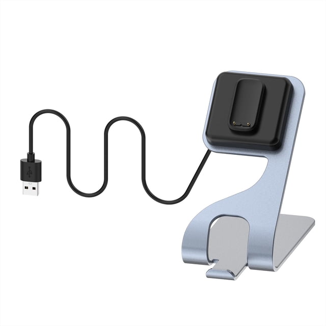 Base De Carga De Aleación De Aluminio Compatible Con El Cable De Carga Del Soporte De Metal Fitbit Charge5 matsuzay EL016840-02
