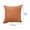 Orange, variant on HomeDM Set of 2 Decorative Throw Pillow Covers, Square Soft Cushion Cover Pillowcase for Sofa Couch Bed Living Room, 17.7x17.7 inch, Orange