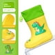 thumbnail image 4 of Botas de lluvia a media pantorrilla para niños, bonitos zapatos de agua antideslizantes de fondo suave con dibujos animados, calzado para niños y niñas, 4 of 5