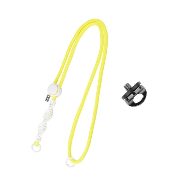 Adjustable Camera Lanyard For Action Cameras With Quick Release Buckled And 71-123cm Nylon Rope for Action Camera